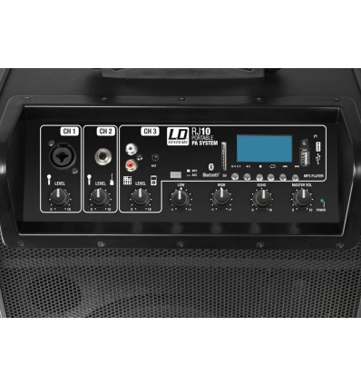 LD Systems Roadjack 10 | Altavoz portátil de 100W con batería y BT