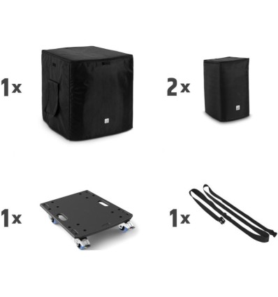 LD Systems DAVE 12 G4X BAG SET | Fundas y transporte seguro