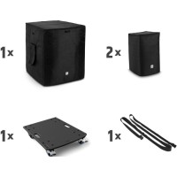 LD Systems DAVE 18 G4X BAG SET | Transporte y protección profesional