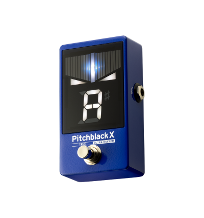 Afinador de pedal Korg Pitchblack-X BL azul | Precisión profesional