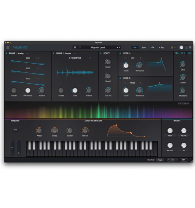 Arturia Pigments 5 - Sintetizador Virtual Versátil