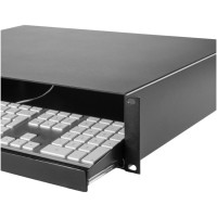 Adam Hall Rack Box 02 Keyboard - Bandeja teclado 2U.