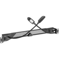 Adam Hall Rack Light 01 GN - Luz LED blanca y azul 1U.
