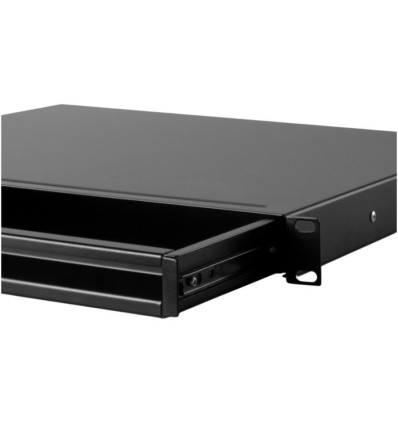 Adam Hall Rack Drawer 01 ALU ERGO - Cajón de aluminio 1U.