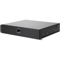 Adam Hall Rack Drawer 02 ECO - Cajón de acero 2U económico.