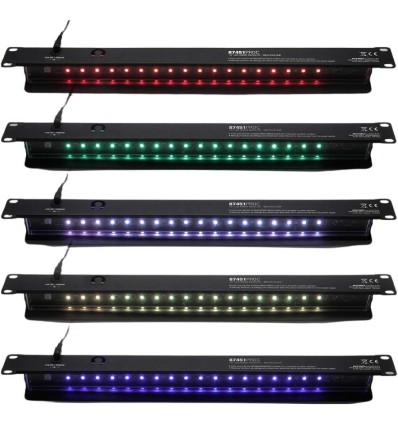 Adam Hall Rack Light 01 MC - Luz LED multicolor para racks 1U.