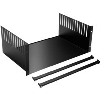 Bandeja Adam Hall Rack Tray 04 Clamp para racks de 19 pulgadas y 4U.