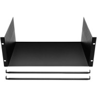 Bandeja Adam Hall Rack Tray 04 Clamp para racks de 19 pulgadas y 4U.