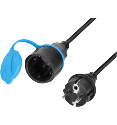 Cable de extensión Adam Hall 3 Star PND 2000 - 20 metros, Schuko, IP44