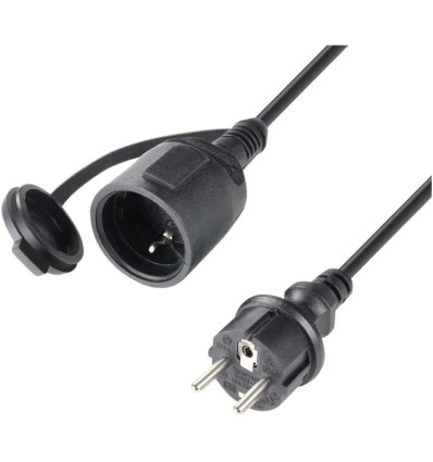 Cable Adam Hall 4 Star PND 2000 - Schuko, 20 metros, IP44.