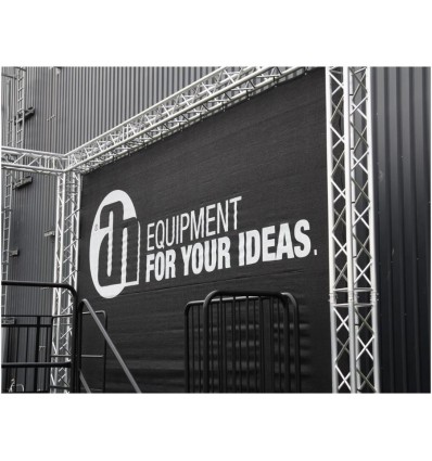 Malla escénica Adam Hall Gaze 202 - Permeable al viento y sonido