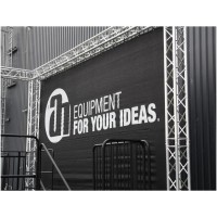 Malla escénica Adam Hall Gaze 202 - Permeable al viento y sonido Malla escénica Adam Hall Gaze 202 - Permeable al viento y sonido