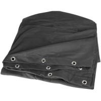 Tela ignífuga Adam Hall Molton 300 3x3 - Algodón 100%, 300 g/m²