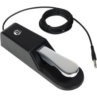 Pedal de sustain Adam Hall SP 1 - Universal y robusto.