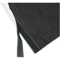 Falda de escenario Adam Hall Stage Skirt 300 2x0.8 - Algodón ignífugo