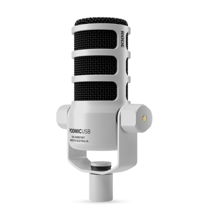 Comprar RODE PODMIC USB WHITE - 215 € | Profesional DJ