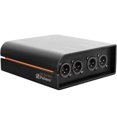Palmer AoC Box XLRm - Audio sobre Ethernet con XLR macho