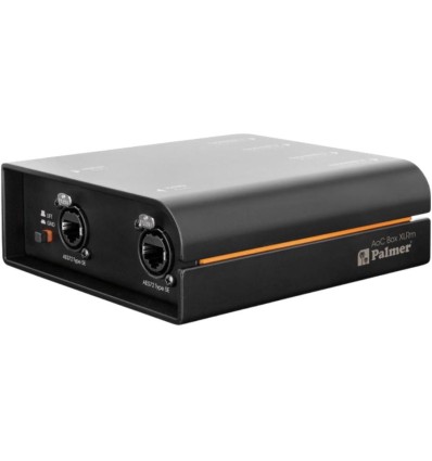 Palmer AoC Box XLRm - Audio sobre Ethernet con XLR macho