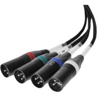 Palmer AoC Loom XLRm - Adaptador multipar de audio sobre Ethernet