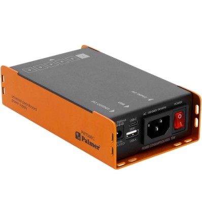 Palmer PWT 06 IEC - Fuente de alimentación para pedaleras con USB