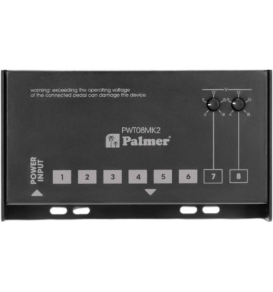 Palmer PWT 08 MK2 - Fuente de alimentación 8 salidas