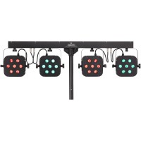 SOUNDSATION 4LEDKIT-DJ – Kit de iluminación LED portátil