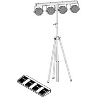SOUNDSATION 4LEDKIT-PARTY 2 – Kit de iluminación LED portátil SOUNDSATION 4LEDKIT-PARTY 2 – Kit de iluminación LED portátil