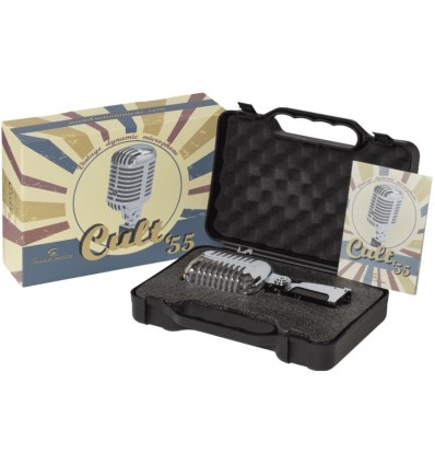 SOUNDSATION CULT 55 Vintage – Micrófono dinámico de estilo retro