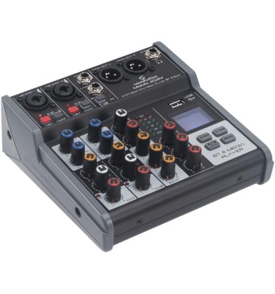 SOUNDSATION MIOMIX 202M – Mesa de mezclas 4 canales