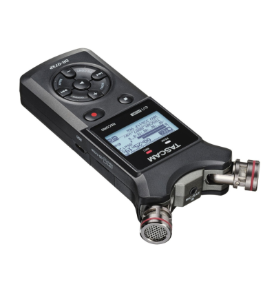 TASCAM DR-07XP - Grabadora de audio portátil profesional con micrófono