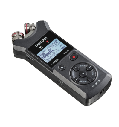 TASCAM DR-07XP - Grabadora de audio portátil profesional con micrófono