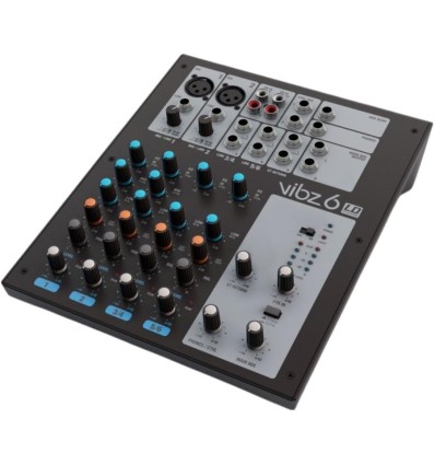 LD Systems VIBZ 6 - Mesa de mezclas compacta de 6 canales
