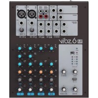 LD Systems VIBZ 6 - Mesa de mezclas compacta de 6 canales