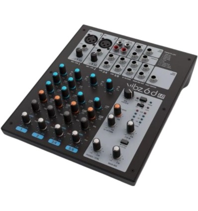 LD Systems VIBZ 6 D - Mesa de mezclas 6 canales con efectos