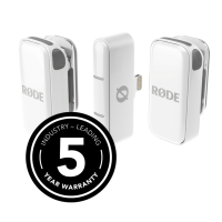 Rode Wireless Micro Lightning White – Micrófono inalámbrico profesiona