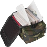 Magma 45 Record-Bag 100 Camo-Green/Bordeaux - Bolsa para vinilos Magma 45 Record-Bag 100 Camo-Green/Bordeaux - Bolsa para vinilos