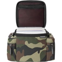 Magma 45 Record-Bag 100 Camo-Green/Bordeaux - Bolsa para vinilos Magma 45 Record-Bag 100 Camo-Green/Bordeaux - Bolsa para vinilos