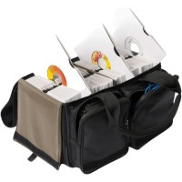 Magma 45 Record-Bag 150 Black/Khaki-Green - Bolsa para vinilos Magma 45 Record-Bag 150 Black/Khaki-Green - Bolsa para vinilos