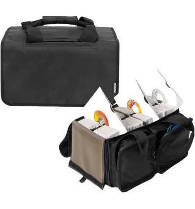 Magma 45 Record-Bag 150 Black/Khaki-Green - Bolsa para vinilos