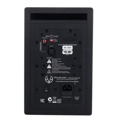 EVE Audio SC205 All Black - Monitor de Estudio Activo 5"