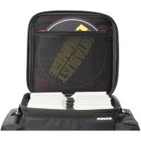 Magma 45 Record-Bag 100 Black/Bordeaux - Bolsa para 100 vinilos de 7" Magma 45 Record-Bag 100 Black/Bordeaux - Bolsa para 100 vinilos de 7"