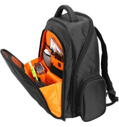 UDG Ultimate Backpack Black/Orange - Mochila Profesional para DJs