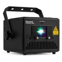 BeamZ Phoenix 2150 - Proyector Láser RGB de 2W para DJs y Eventos