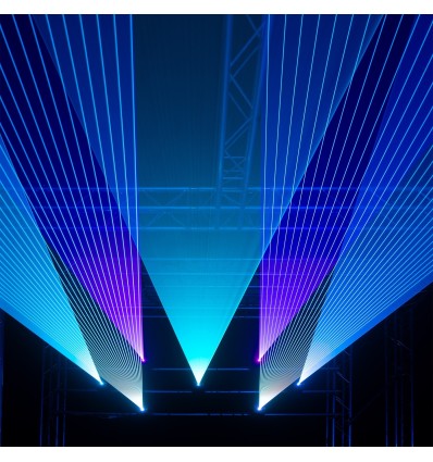 BeamZ Phoenix 2150 - Proyector Láser RGB de 2W para DJs y Eventos