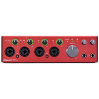 Focusrite Clarett+ 4Pre – Interfaz de Audio USB Profesional Focusrite Clarett+ 4Pre – Interfaz de Audio USB Profesional