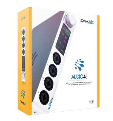 iConnectivity AUDIO4c - Interfaz de audio y MIDI USB-C versátil