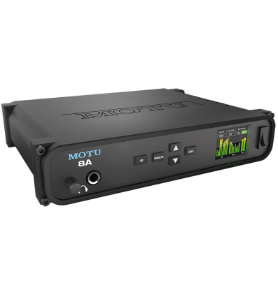 MOTU 8A AVB - Interfaz de audio Thunderbolt/USB 3.0 profesional