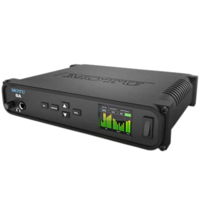 MOTU 8A AVB - Interfaz de audio Thunderbolt/USB 3.0 profesional