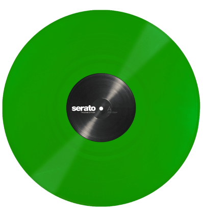 Vinilos Serato 12" Verdes (Pareja) para DJs profesionales