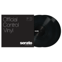 Vinilos Serato 12" Negros (Pareja) para DJs profesionales